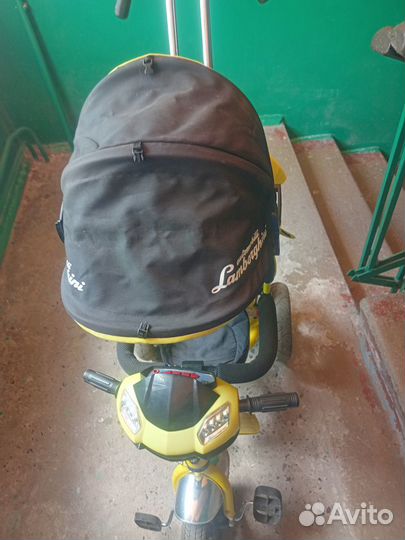 Детский велосипед бу трех колесный