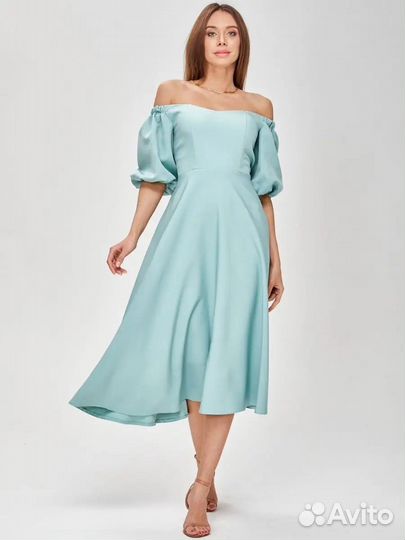 Вечернее платье сиреневого цвета