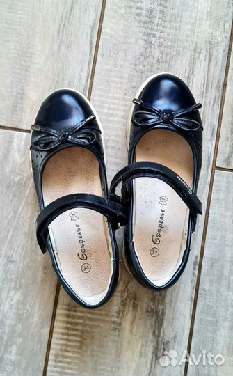 Туфли для девочки в школу 34