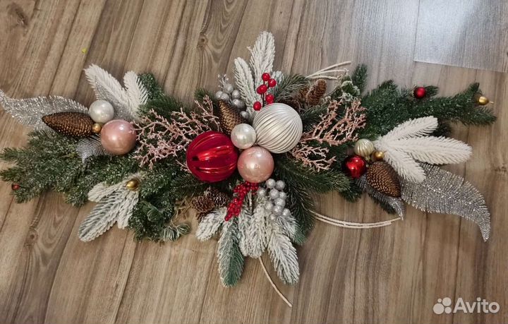 Новогодний декор дорожка