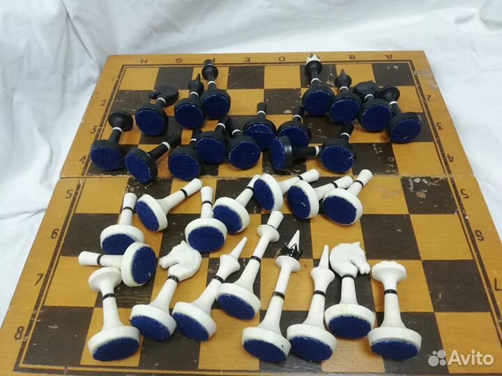 Шахматы СССР красивые фигуры из пластика