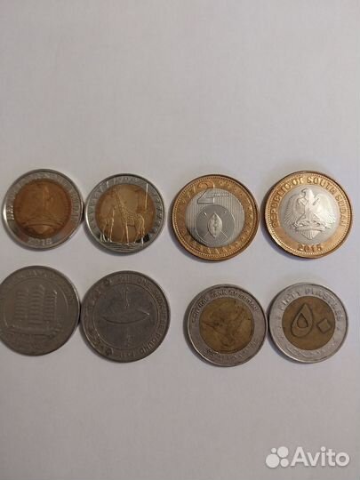 Монеты стран Африки