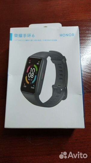 Фитнес-браслет Honor Band 6 (NFC) новый