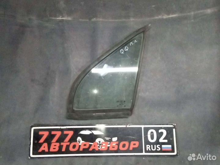 Стекло глухое передней левой двери chery QQ sweet