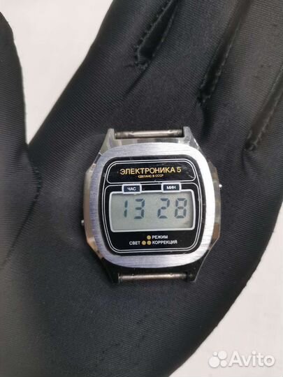 Часы наручные Электроника 5 Рабочие СССР (Ч)