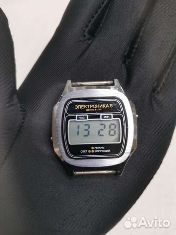 Часы наручные Электроника 5 Рабочие СССР (Ч)