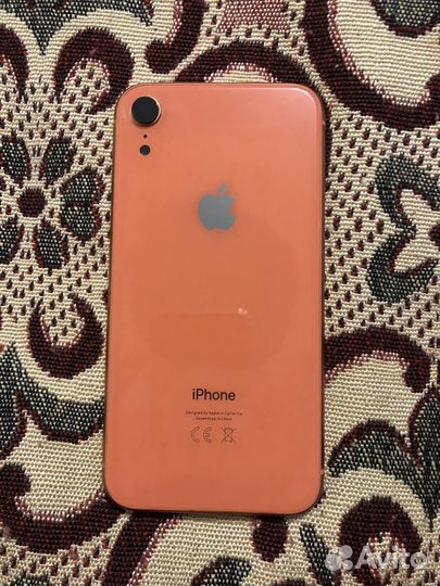 Корпус iPhone xr коралловый