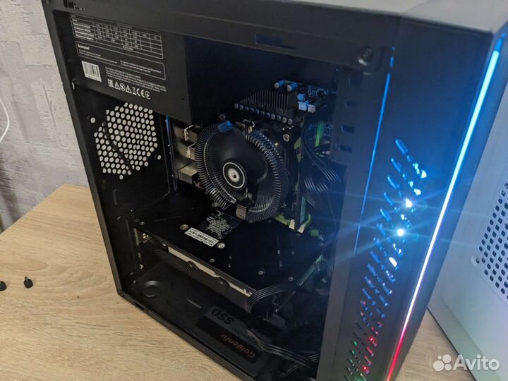 Мощный игровой комп 8 ядер I7 /16gb/ssd/8gb видяха