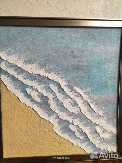 Интерьерная картина текстурная