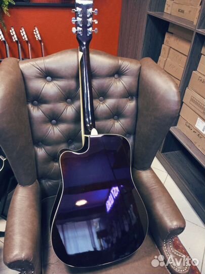 Электроакустическая гитара Caraya новая