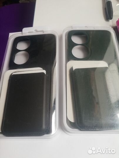 Чехол бампер Honor X7B с магнитным кардхолдером