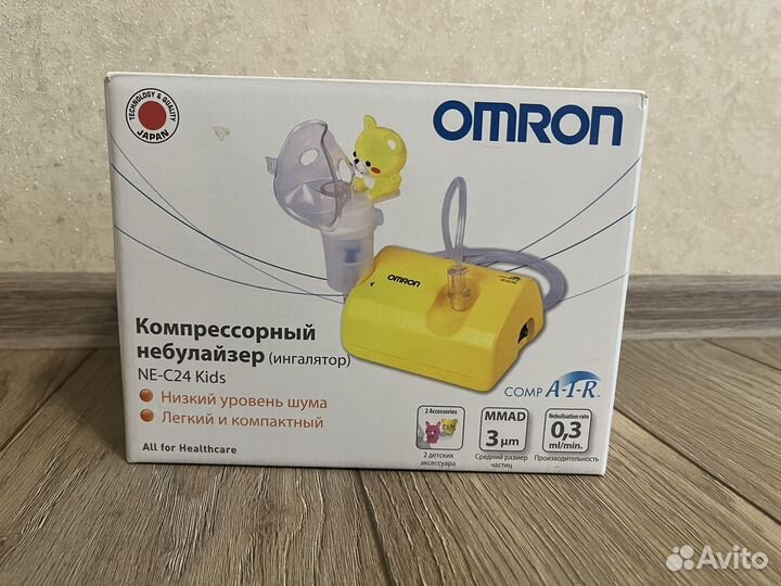 Ингалятор (небулайзер) omron ne-c24 Kids