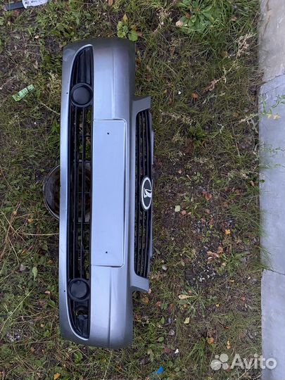 Бампер приора передний и задний кварц 630