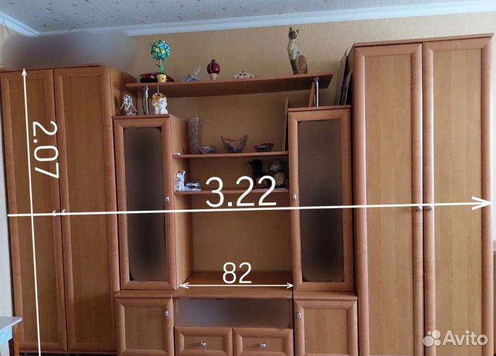 Стенка со шкафом бу