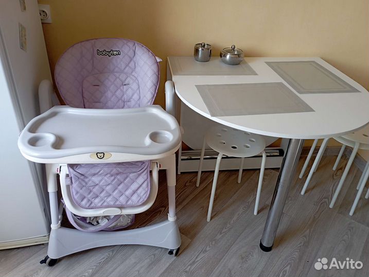 Стульчик для кормления babyton трансформер