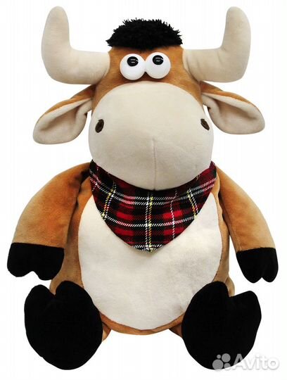 Модный Плюшевый Рюкзак-Бычок со Сладостями Внутри