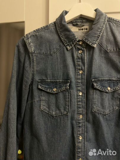 Рубашка джинсовая Topshop