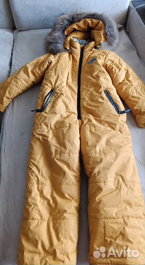 Зимний комбинезон для девочки 116-128