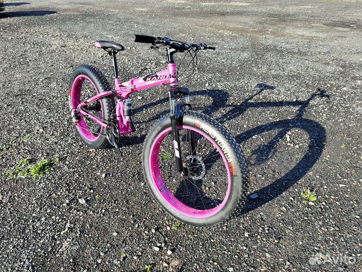 Велосипед фэтбайк новый складной, горный, дорожный