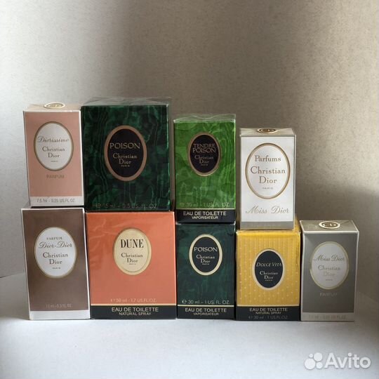 Духи винтаж Christian Dior