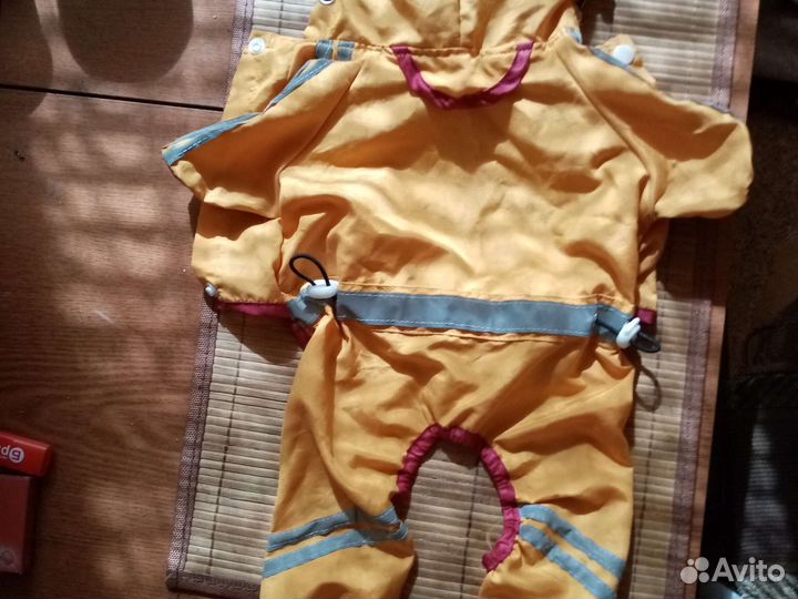 Дождевик для собак мелких пород