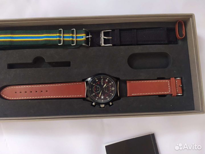 Massimo Dutti часы хронограф состояние новых