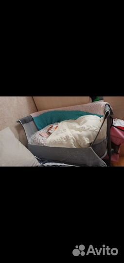 Nuovita детская приставная кроватка+матрас орто