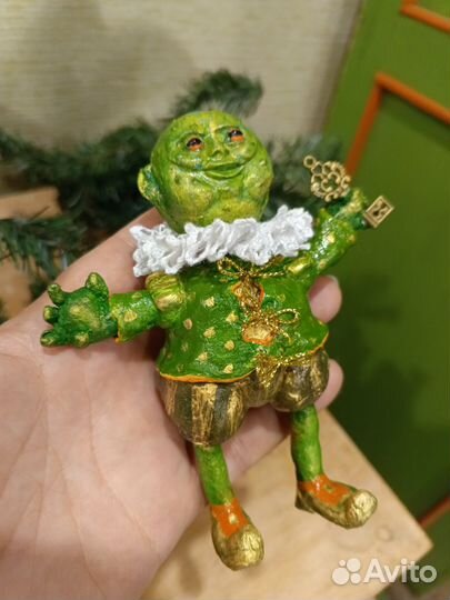 Игрушка ватная Абаж (Жаба)