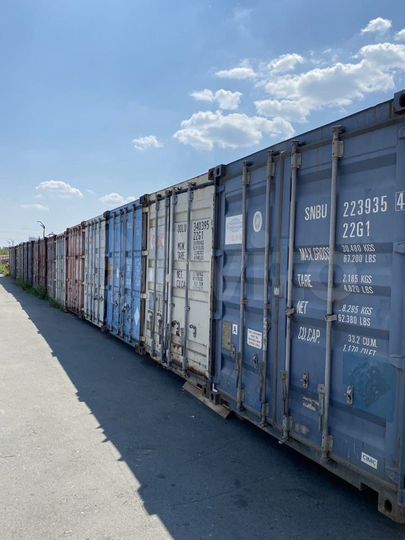 Аренда контейнера под склад - 28 м² 