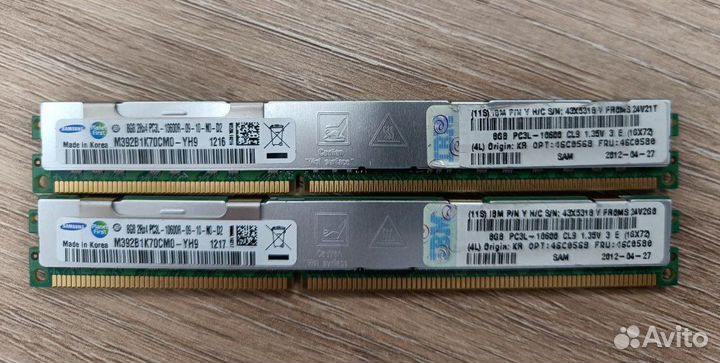 Оперативная память DDR3 8GB ECC
