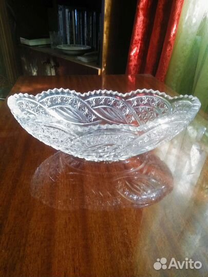 Хрустальная ладья, селедочница СССР