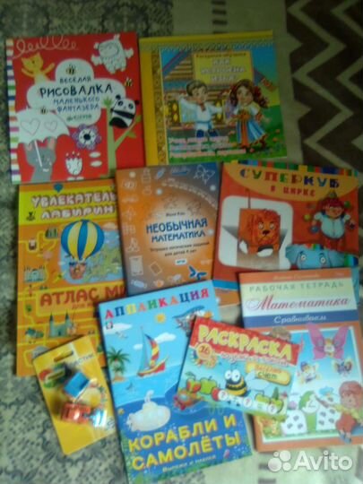 Пакет интересных новых пособий 4-6 лет