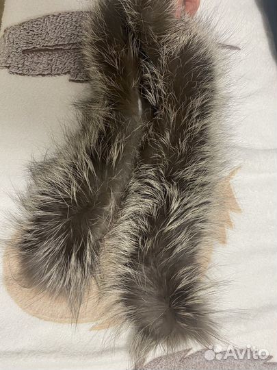 Пуховик длинный