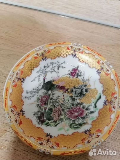 Фарфоровая кофейная пара