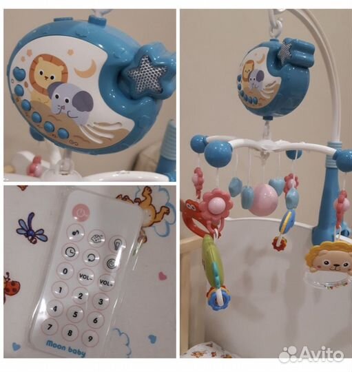 Мобиль на кроватку с проектором