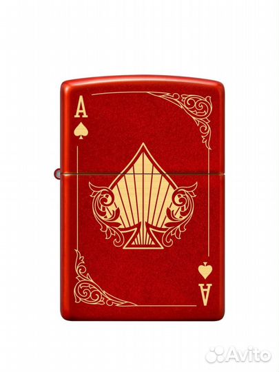 Зажигалка Zippo 49475 La1 Ace of Spades Оригинал