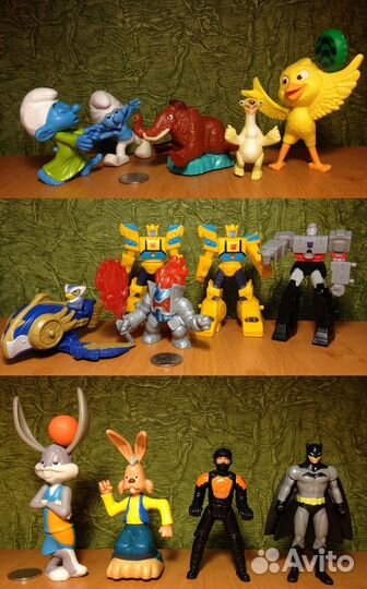 Игрушки Макдональдс хеппи мил