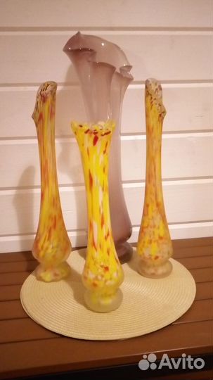 Вазы Чехословакия 1975-1980г