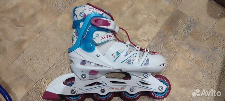 Роликовые коньки раздвижные 36-40