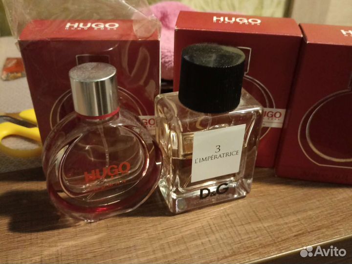 Остатки Духов Hugo Boss Кензо Императрица