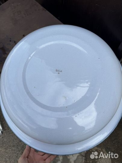 Тазик эмалированный 12 л