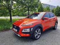 Hyundai Kona 1.6 AMT, 2018, 75 000 км, с пробегом, цена 2 250 000 руб.