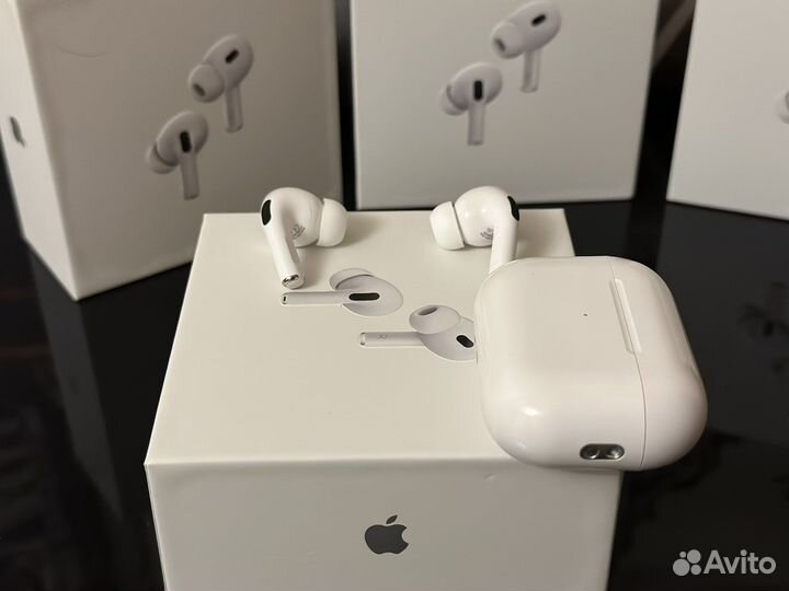 Airpods pro 2 1:1 с шумоподавлением + чехол