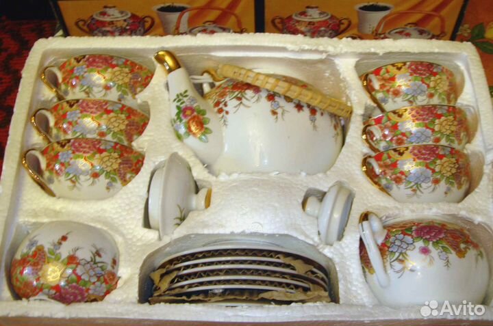 Чайный сервиз Yamasen с литофанией 