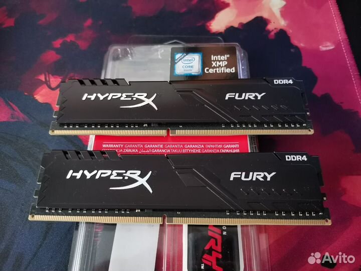 Kingston HyperX Fury DDR 4 (2x8 GB)