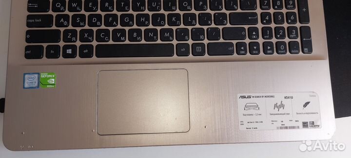 Ноутбук Asus k541u