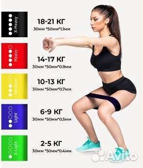 Резинка для фитнеса