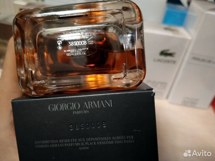 Armani stronger with you intensely 100 мл lot*3882