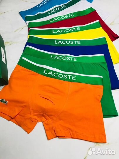 Трусы мужские боксеры lacoste