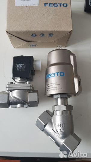 Пневмо- Электро- Клапана Датчики Распред Festo